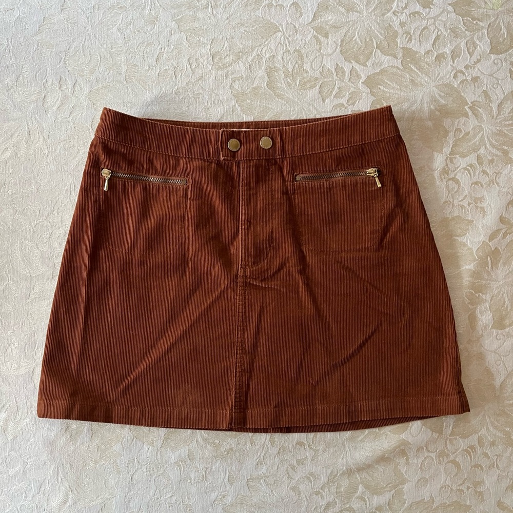 Abercrombie & Fitch Corduroy Skirt